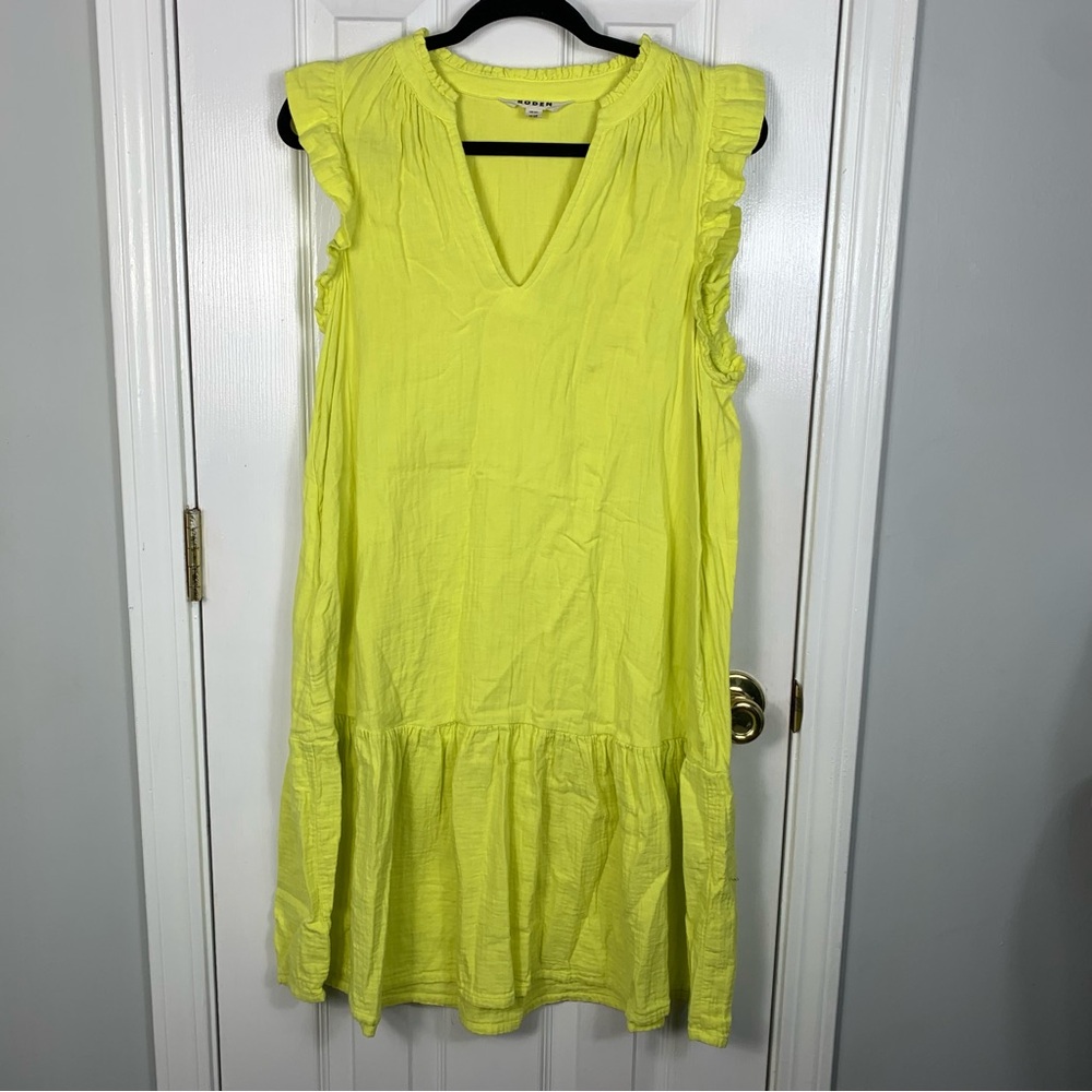 Boden Daisy Double Cloth Short Dress Size 8R